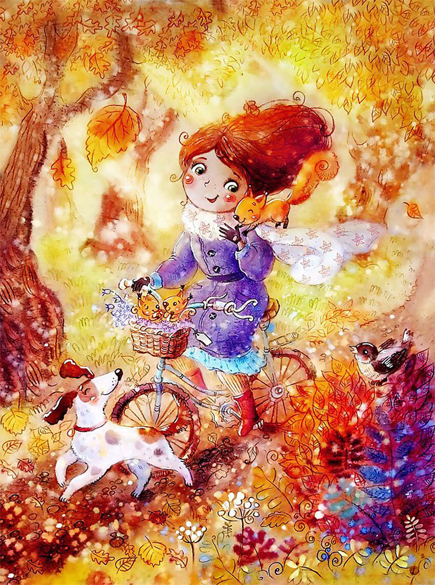 Художник рисует сказки
